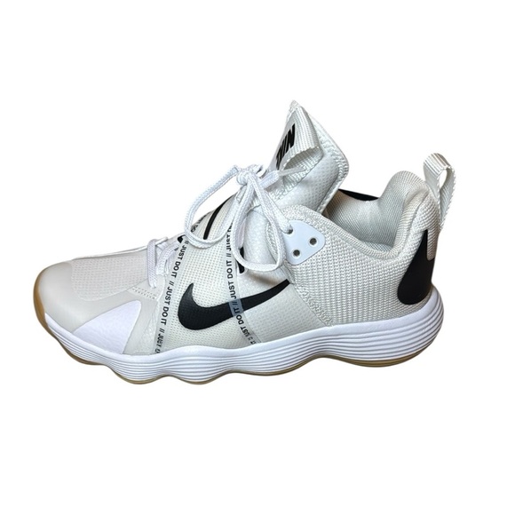 Nike React HyperSet Indoor Court Shoes in White Woman’s Size 8 Men’s Size 6.5 - Picture 6 of 13